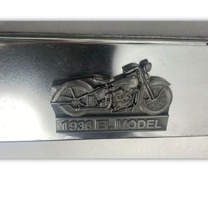 Harley Davidson EL MODEL 1936 Tin Box- Empty, was chocolates, Commemorative tin